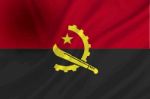 Vlag Angola - 100x150cm Spun-Poly